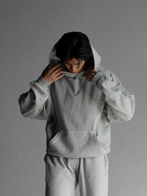 Heavyweight Sweat Hoodie - Washed Grey