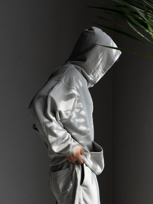 Heavyweight Sweat Hoodie - Washed Grey