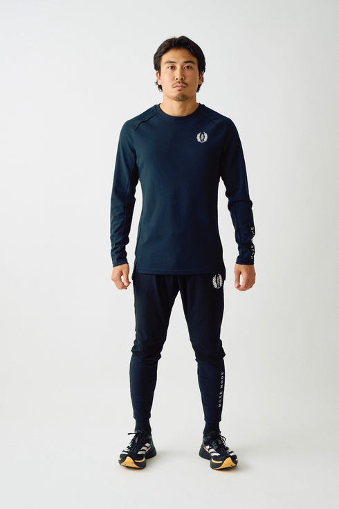 SPORTY LONG T-SHIRT - Black