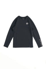 SPORTY LONG T-SHIRT - Black