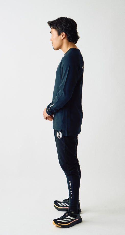 SPORTY LONG PANTS - Black