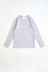 SPORTY LONG T-SHIRT - Grey