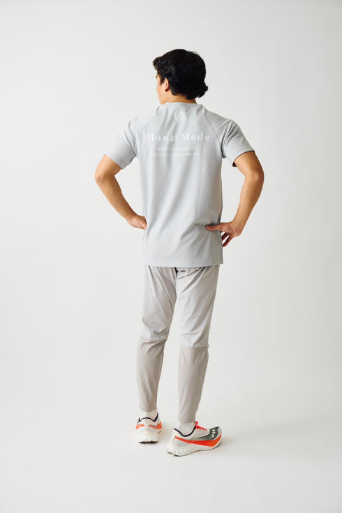 SPORTY SHORT T-SHIRT - Grey
