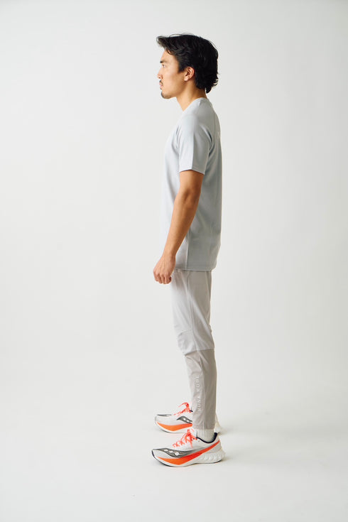 SPORTY SHORT T-SHIRT - Grey