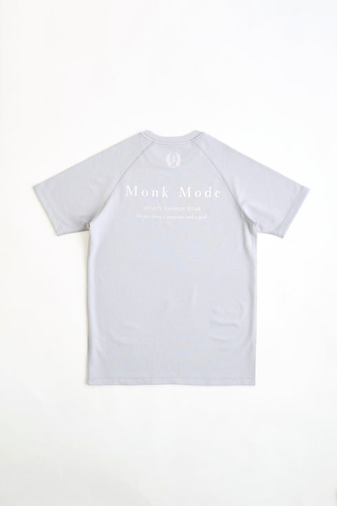 SPORTY SHORT T-SHIRT - Grey