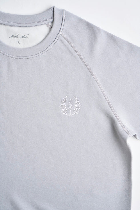 SPORTY SHORT T-SHIRT - Grey