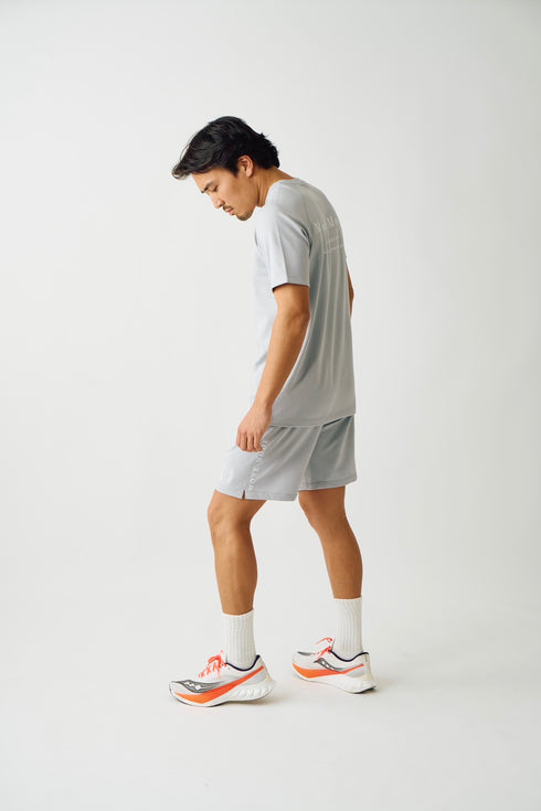 SPORTY SHORT PANTS - Grey