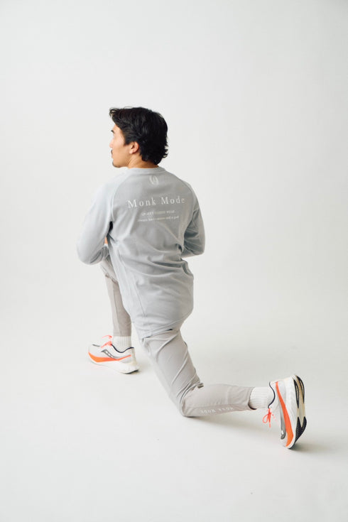 SPORTY LONG PANTS - Grey