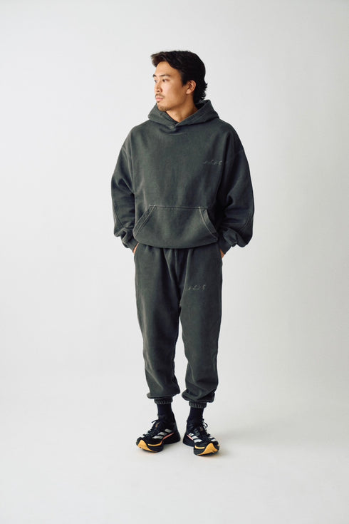Heavyweight Sweat Pants - Washed Black