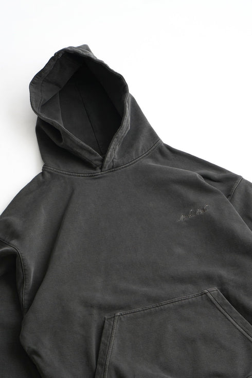 Heavyweight Sweat Hoodie - Washed Black