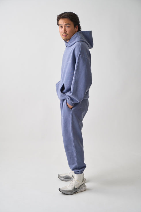 Heavyweight Sweat Hoodie - Washed Navy