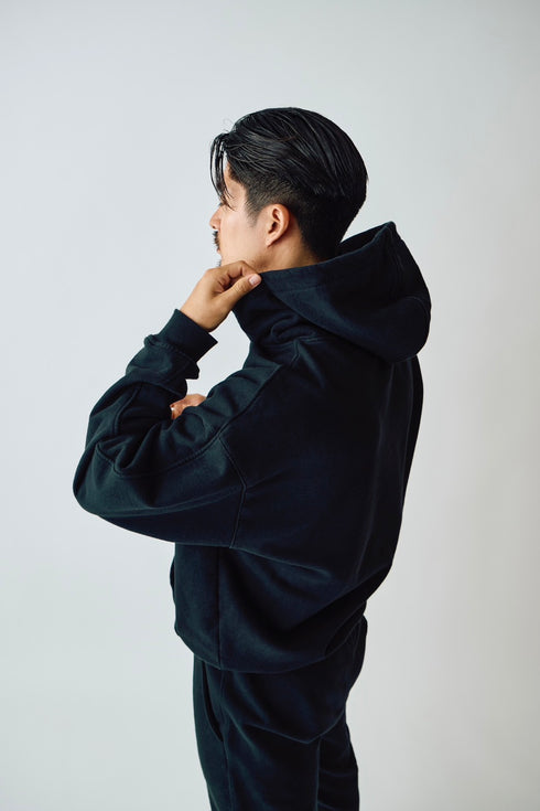 Heavyweight Sweat Hoodie - Black
