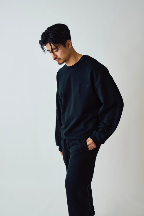 Heavyweight Sweat Crewneck - Black