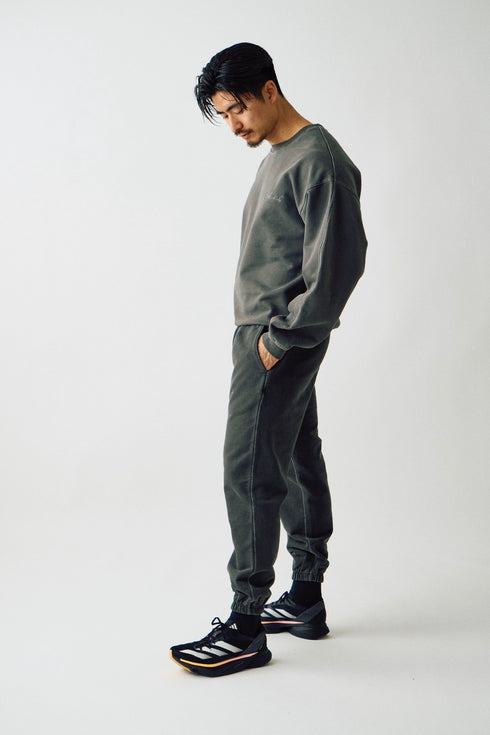 Heavyweight Sweat Crewneck - Washed Black