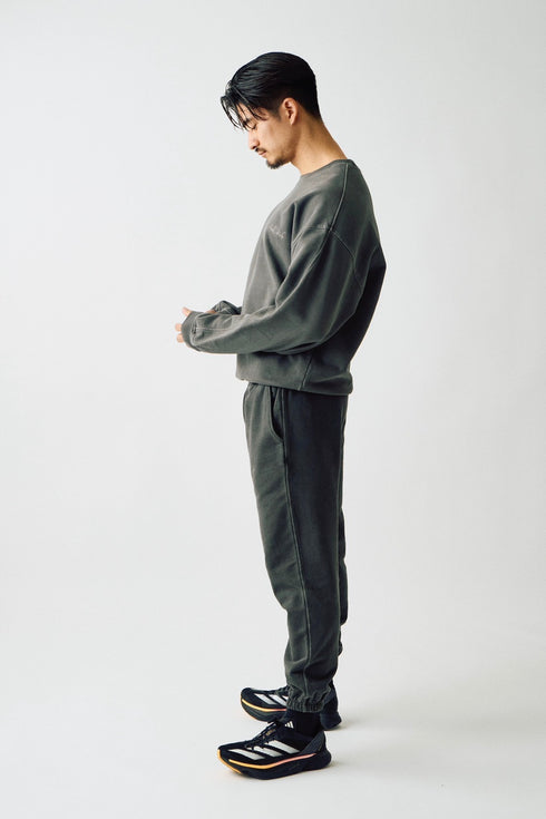 Heavyweight Sweat Crewneck - Washed Black