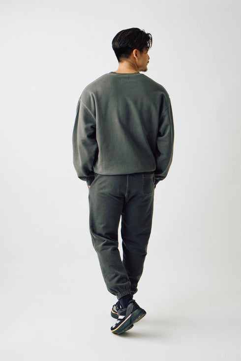 Heavyweight Sweat Crewneck - Washed Black