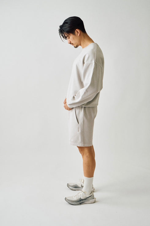 Heavyweight Sweat Crewneck - Washed Grey