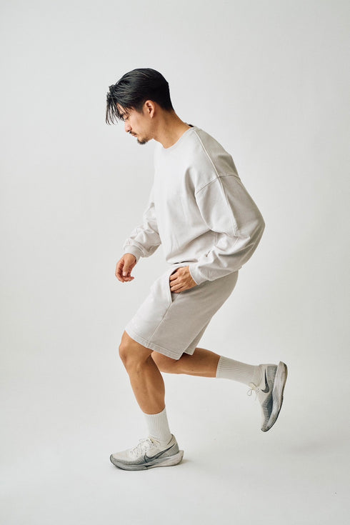 Heavyweight Sweat Crewneck - Washed Grey