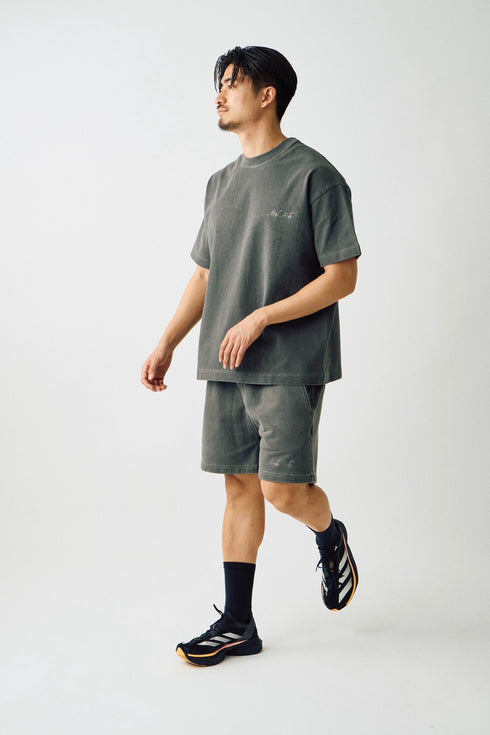 Heavyweight Sweat Shorts - Washed Black
