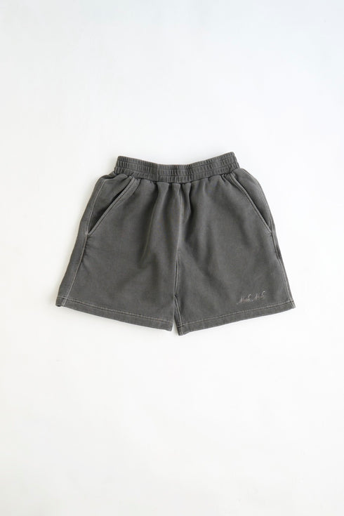 Heavyweight Sweat Shorts - Washed Black