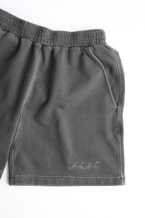 Heavyweight Sweat Shorts - Washed Black