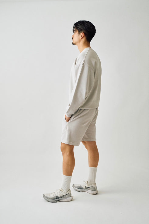 Heavyweight Sweat Shorts - Washed Grey