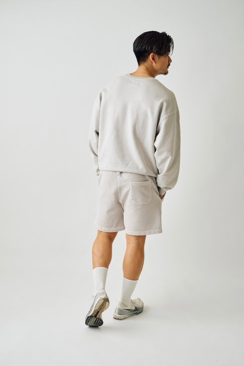 Heavyweight Sweat Shorts - Washed Grey