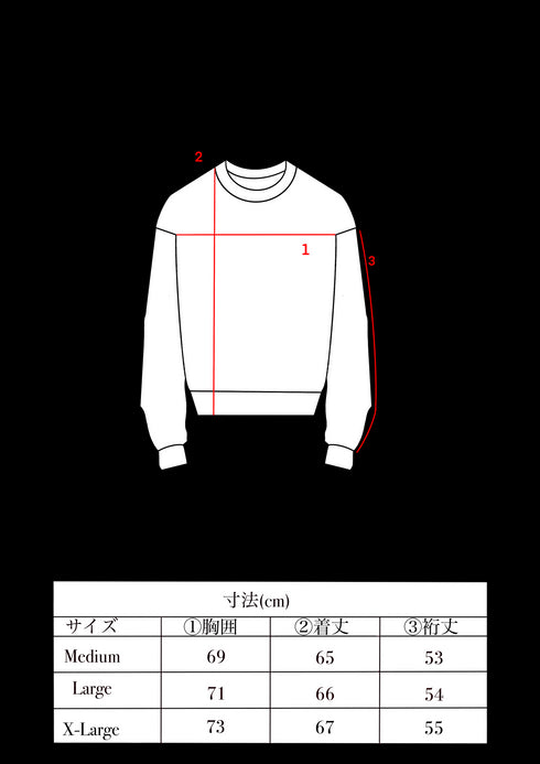 Heavyweight Sweat Crewneck - Washed Black