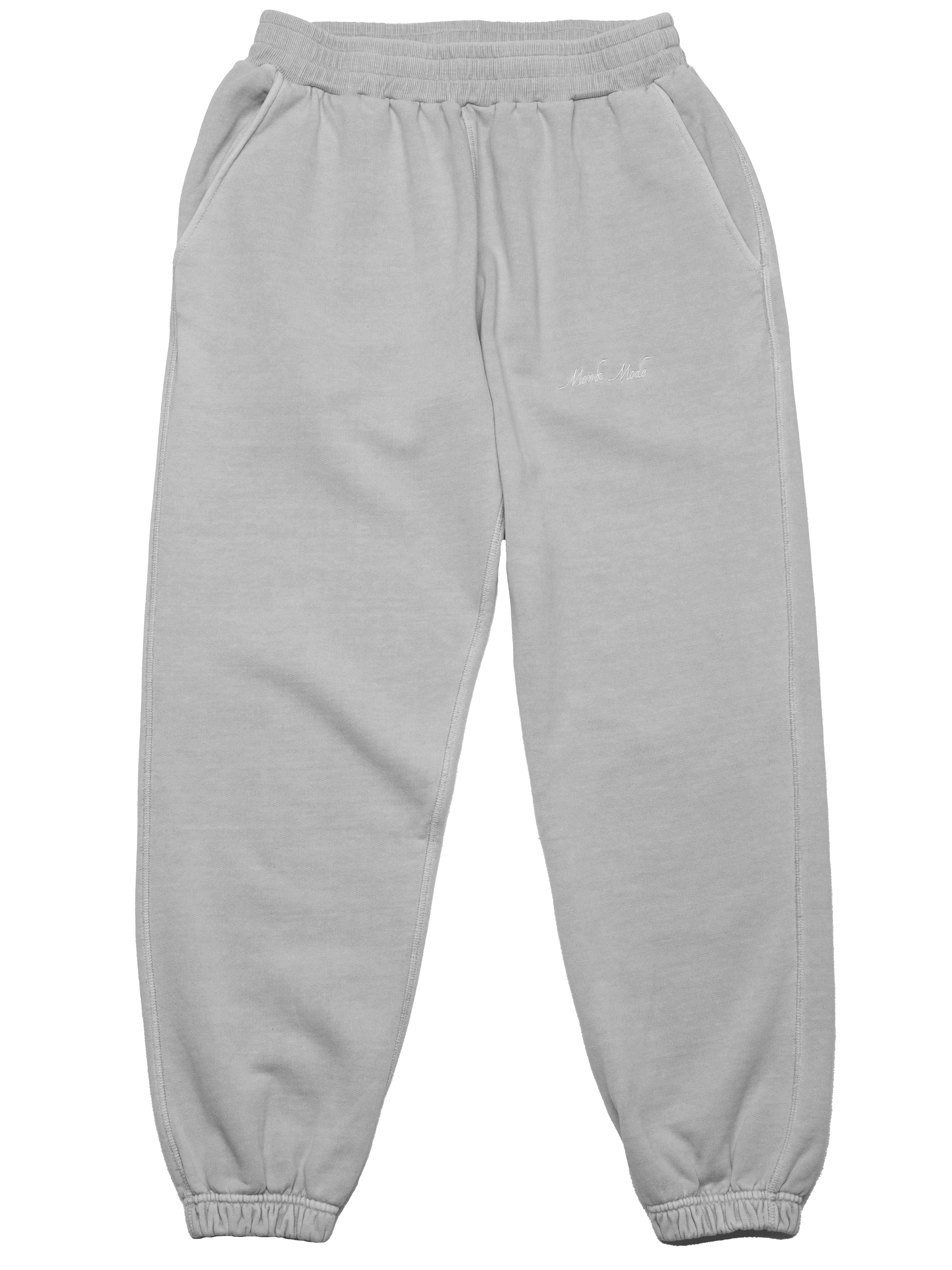 Heavyweight Sweat Pants - Washed Grey – MONK MODE